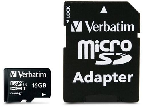 Verbatim Premium microSDHC-kaart 16 GB Klasse 10