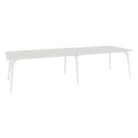 Drentea Vergadertafel loft 440x120 eik wit