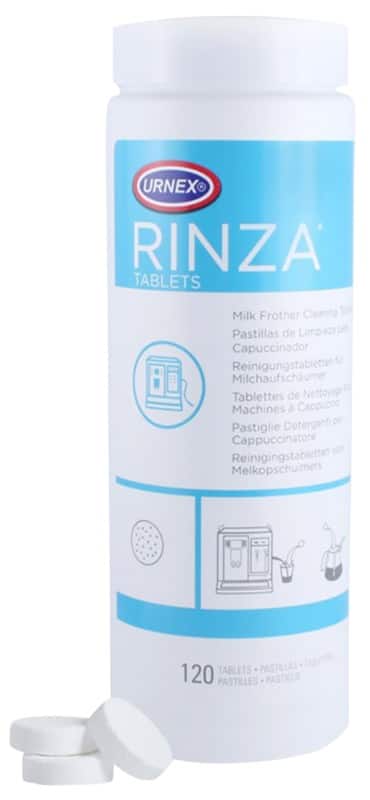 Urnex Reinigingsmiddel voor melkopschuimers Rinza M61 120 Stuks