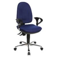 TOPSTAR kantoorstoel Point 30 Stof Blauw