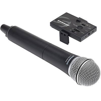SAMSON Draadloze Microfoon en Ontvanger GO MIC Mobiel Handheld Zwart, Zilver