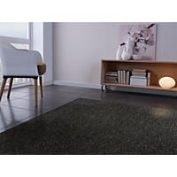 FLOORDIREKT STEP Carlton Vloerkleed PP (Polypropeen) Antraciet 66 x 100 cm