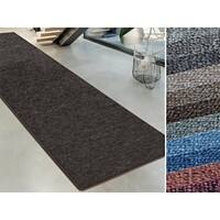 Casa Pura London Vloerkleed Actionback, PP (Polypropeen) Rechthoekig Bruin 67 x 150 cm
