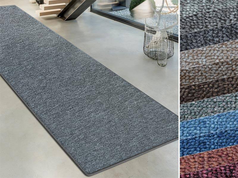 Casa Pura London Vloerkleed Actionback, PP (Polypropeen) Rechthoekig Grijs 67 x 100 cm