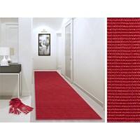 FLOORDIREKT STEP Vloerkleed Sylt Sisal Rood 1500 x 660 mm