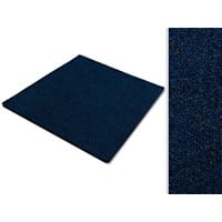 Casa Pura Tapijttegel Ribstructuur Can Can Bitumen, latex, PP Blauw 500 x 500 mm