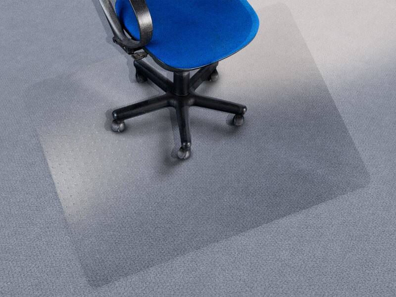office marshal Stoelmat voor vloerbedekking First Class PC Transparant 1200 x 750 mm
