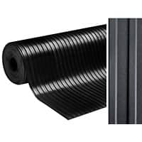 etm Deurmat Rubber Zwart 100 x 500 cm