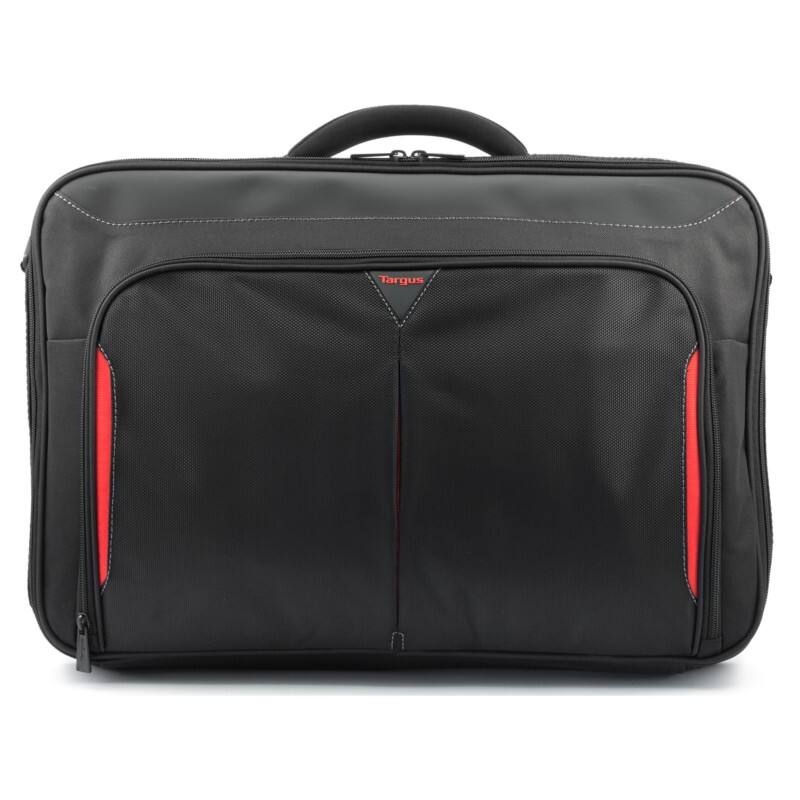 Targus Classic+ Laptoptas 18" 8 x 50 x 38 cm PES (polyester) Rood, zwart