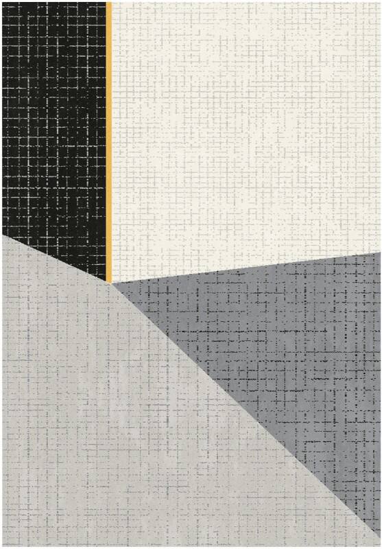 meet powered by PAPERFLOW Vloerkleed Canvas Model D 1600 x 2300 mm