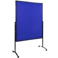 Legamaster Vrijstaand prikbord PREMIUM PLUS Inklapbaar Marineblauw 126 x 196 cm