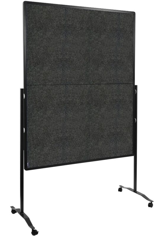 Legamaster Vrijstaand prikbord PREMIUM PLUS Antraciet 150 x 120 cm