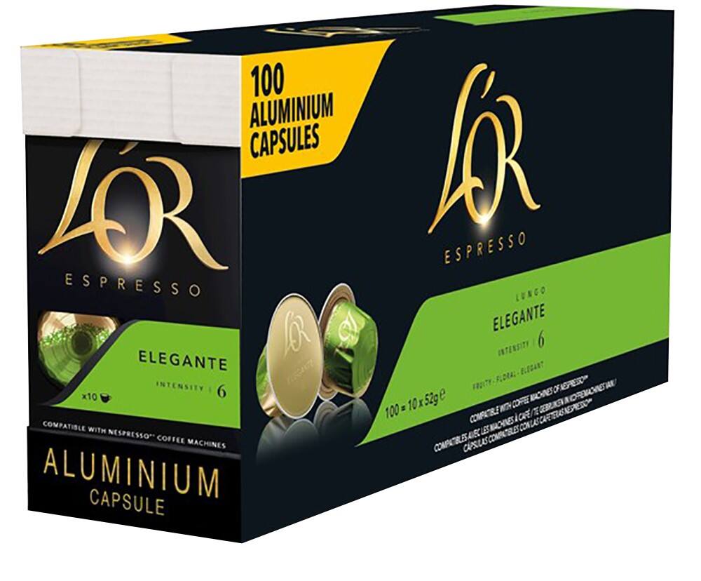 L'OR Elegant Koffiecups 100 Stuks