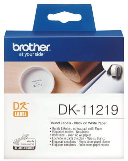 Brother Etiketeertape Wit DK11219