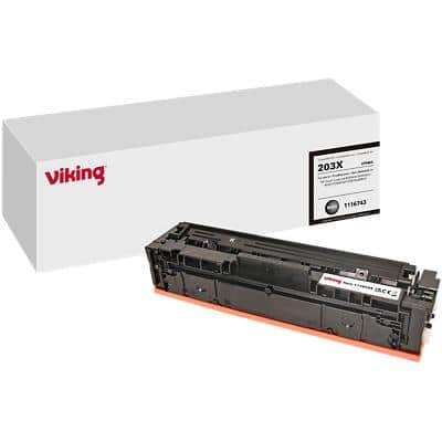 Viking 203X compatibele HP tonercartridge CF540X zwart