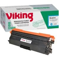 Viking TN-421C compatibele Brother tonercartridge cyaan