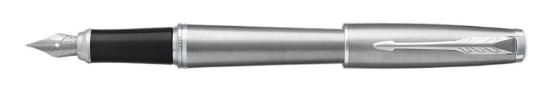 Parker Urban Niet-intrekbaar Vulpen - Medium Metallic zilver