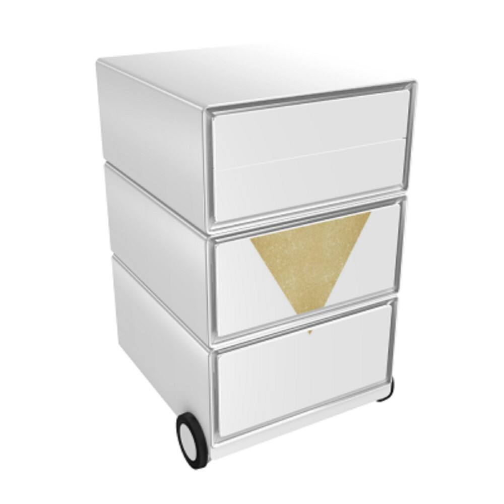 Paperflow Easybox Mobiel ladeblok met 4 lades 642x390x436 mm Bermuda Design