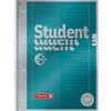BRUNNEN Student Premium Notitieboek A4 Gelinieerd Spiraal gebonden Karton Petrolblauw Geperforeerd 160 Pagina's 80 Vellen