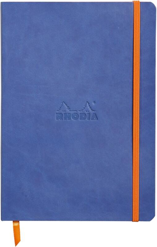 Rhodia Notitieboek A5 Gelinieerd Blauw Niet geperforeerd 160 Pagina's 80 Vellen