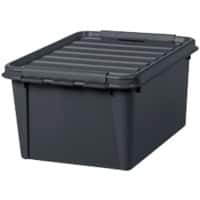 SmartStore Gerecycled Opbergdoos 32 l Met deksel Grijs 39 x 50 x 26 cm