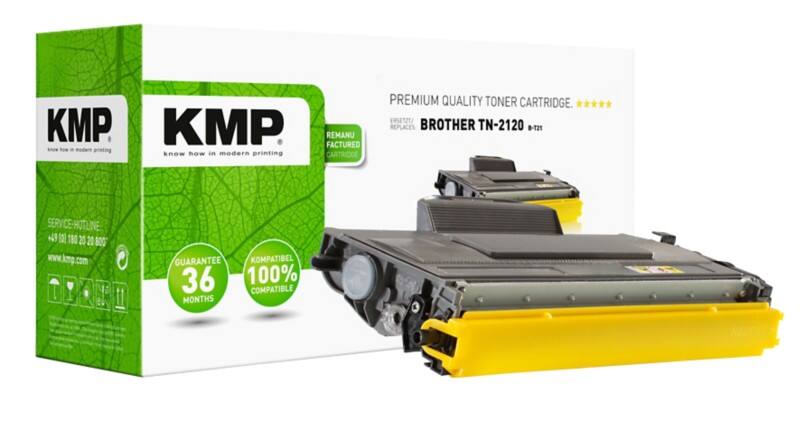 KMP Compatibel Brother TN-2120 Tonercartridge Zwart