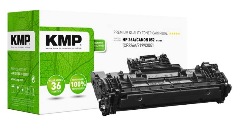 KMP Compatibel HP 26A Tonercartridge CF226A Zwart