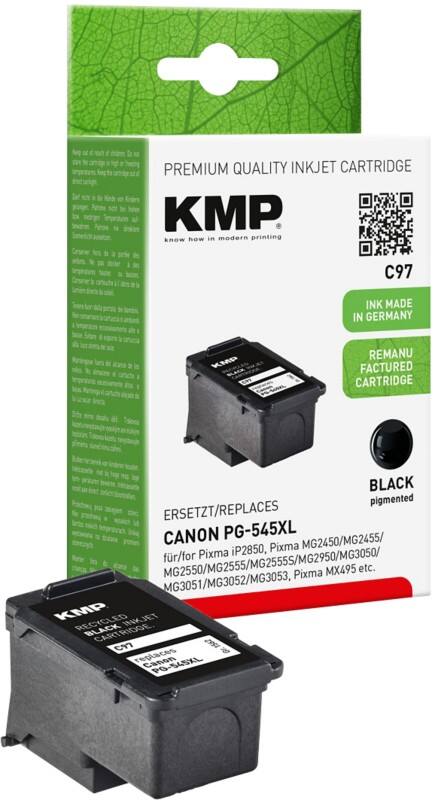 KMP Compatibel Canon C97 Inktcartridge Zwart