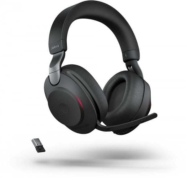 Jabra Evolve2 Bedraad & Draadloos Headset Met bluetooth 3,5 mm Jack Met bluetooth Active Noise Cancelling Met microfoon Stereo 85