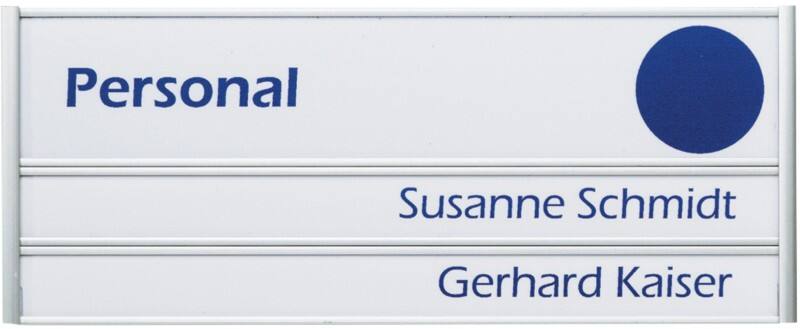 Ultradex Deurbord Aluminium 18 x 7,2 cm 310277