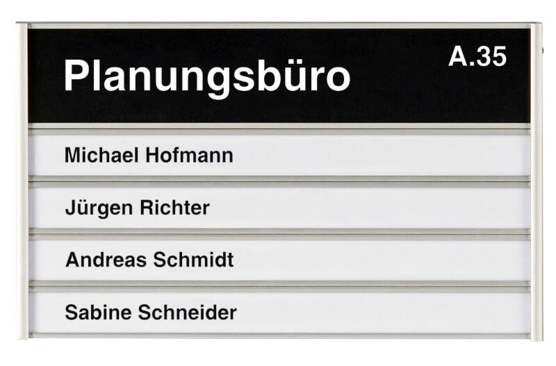 Ultradex Deurbord Aluminium 18 x 10,8 cm 310477