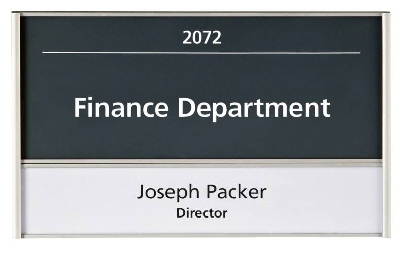 Ultradex Deurbord Aluminium 18 x 10,8 cm 310677