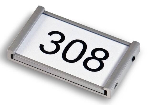 Ultradex Deurbord Aluminium 6 x 3,6 cm 310977