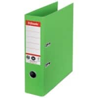 Esselte No.1 Power Ordner A4 75 mm Groen 2 ringen Karton Staand Klimaatneutraal Gerecycled karton 100%