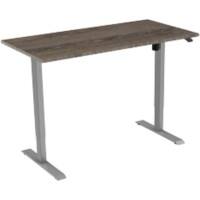 Euroseats Bureau Grijs, logan B000GR120LOG 80 x 750-1235 x 120 mm Poothoogte: 1210 mm