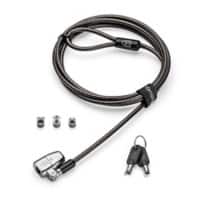 Kensington 3in1 Laptopslot met Sleutel ClickSafe 2.0 Zwart