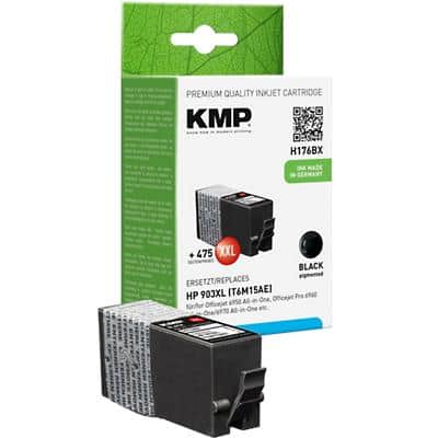 KMP Compatibel HP 903XL Inktcartridge T6M15AE Zwart