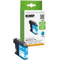 KMP B60C Inktcartridge Compatibel met Brother LC-123C Cyaan