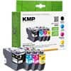 KMP Compatibel Brother LC-3219VALDR Inktcartridge Zwart, cyaan, magenta, geel Multipak  4 Stuks