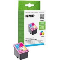 KMP H168CX Inktcartridge Compatibel met HP 302XL Cyaan, magenta, geel