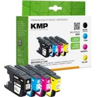 KMP B59V Inktcartridge Compatibel met Brother LC-1240 Zwart, cyaan, magenta, geel