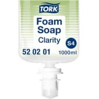 Tork Clarity Handzeep Schuim Zonder parfum S4 Transparant 520201 1 L