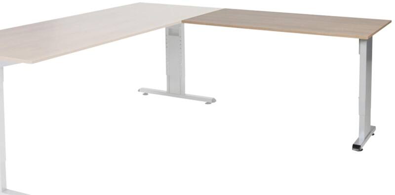 Schaffenburg Linesto Plus Bureau-uitbreiding Rechthoekig Kersen T-Voet 1.200 (B) x 600 (D) x 655 (H) mm Melamine