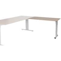 Schaffenburg Linesto Plus Bureau-uitbreiding Rechthoekig Kersen T-Voet 1.200 (B) x 600 (D) x 655 (H) mm Melamine