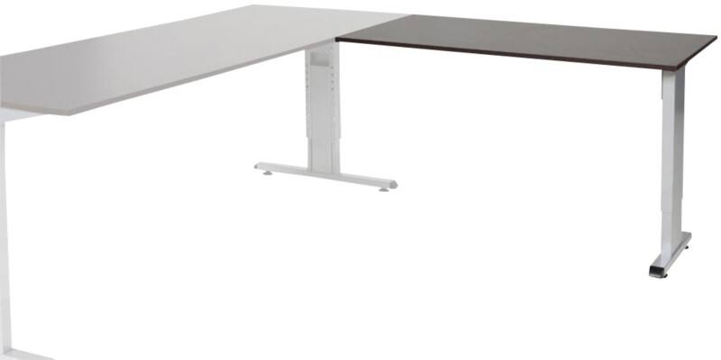 Schaffenburg Linesto Plus Bureau-uitbreiding Rechthoekig Eiken T-Voet 1.200 (B) x 600 (D) x 655 (H) mm Melamine