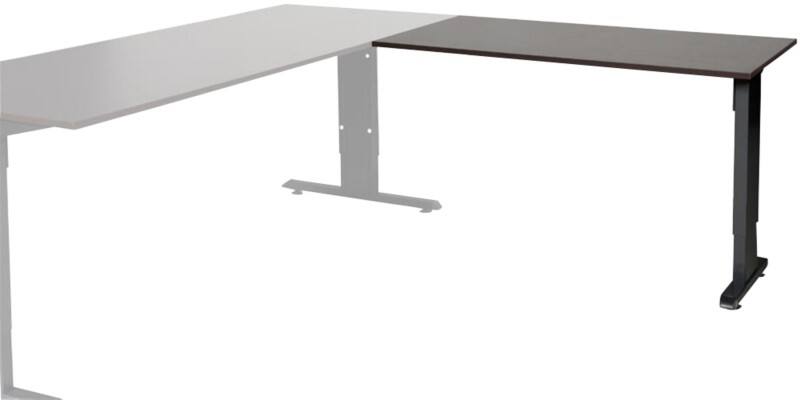 Schaffenburg Linesto Plus Bureau-uitbreiding Rechthoekig Eiken T-Voet 1.200 (B) x 600 (D) x 655 (H) mm Melamine
