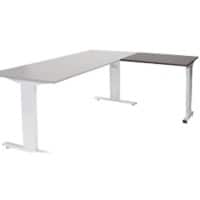 Schaffenburg Linesto Plus Bureau-uitbreiding Rechthoekig Eiken T-Voet 800 (B) x 600 (D) x 655 (H) mm Melamine