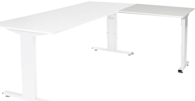 Schaffenburg Linesto Plus Bureau-uitbreiding Rechthoekig T-Voet 800 (B) x 600 (D) x 655 (H) mm Melamine