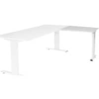 Schaffenburg Linesto Plus Bureau-uitbreiding Rechthoekig T-Voet 800 (B) x 600 (D) x 655 (H) mm Melamine