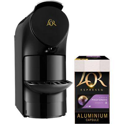 Meestal waterbestendig Statistisch L'OR Mini Koffiemachine met 100 Espresso Profondo Koffiecapsules Set |  Viking Direct NL